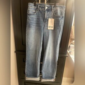 RFM Los Angeles Cuff Jeans NWT